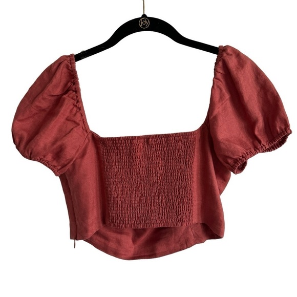 Wilfred Wander Linen Blouse, Size M - Picture 9 of 10